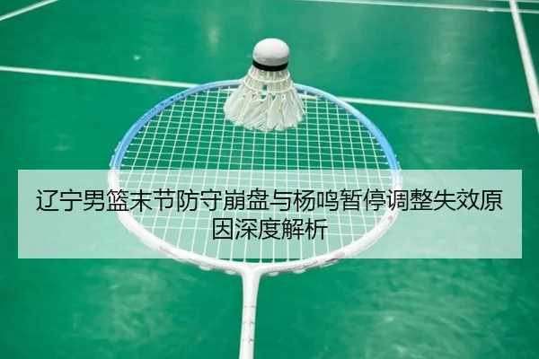辽宁男篮末节防守崩盘与杨鸣暂停调整失效原因深度解析